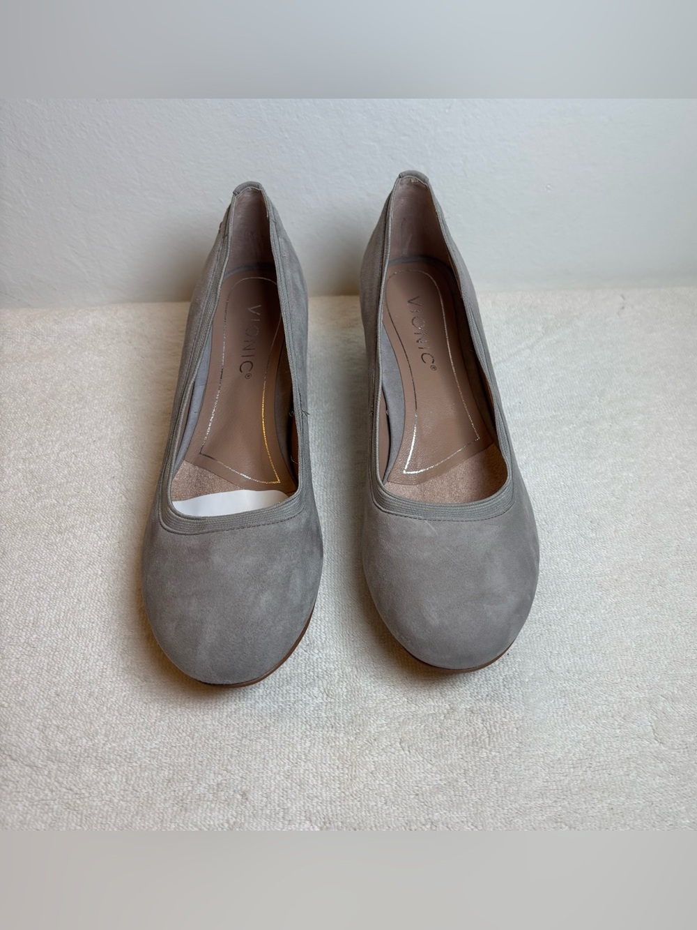 Vionic Olympia Natalie Pumps In Slate Grey size 6.5